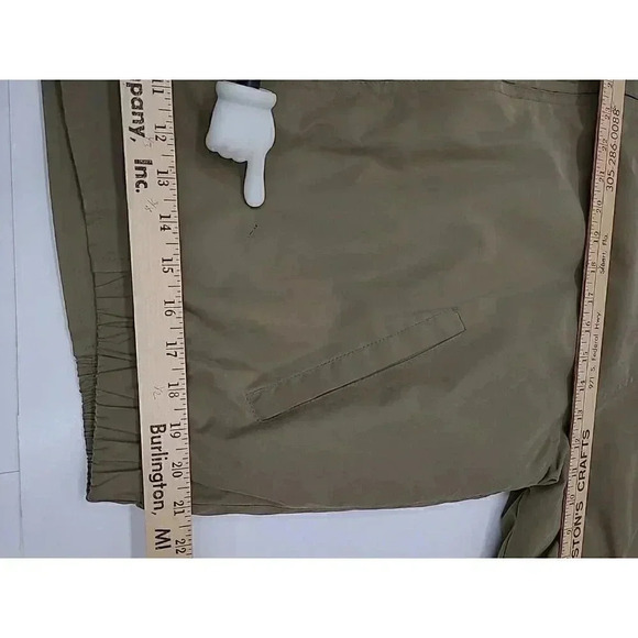 Towne by London Fog Brown Suede Lightweight Jacket Men's Size Large Lined - Picture 6 of 7